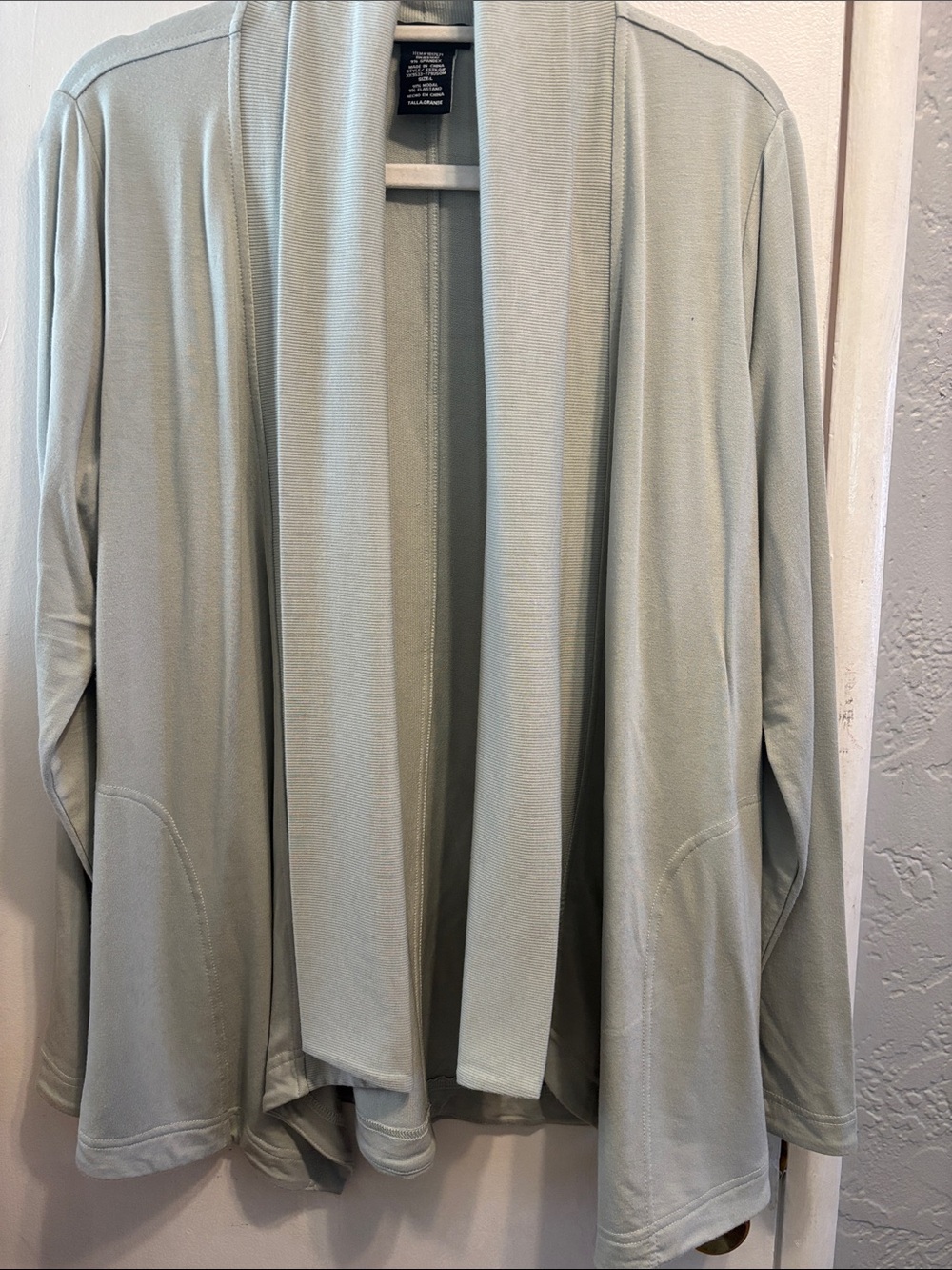 Women's Open-Front Blazer in Light Sage